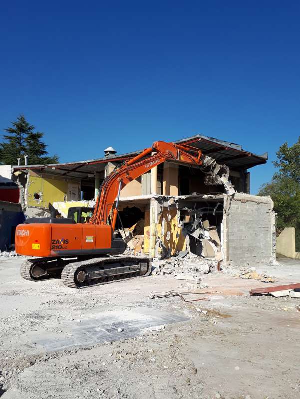 Démolition du Macumba à Mérignac