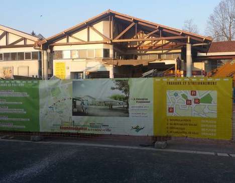 Démolition de Colonnes à Blanquefort