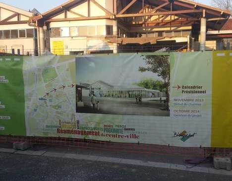 Démolition de Colonnes à Blanquefort
