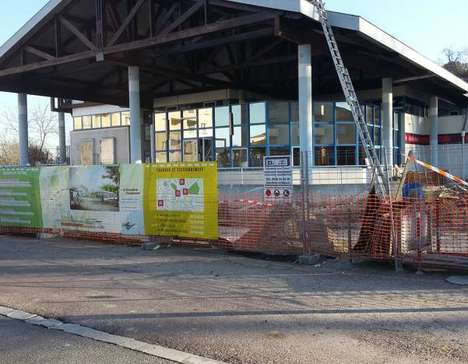 Démolition de Colonnes à Blanquefort