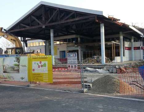 Démolition de Colonnes à Blanquefort