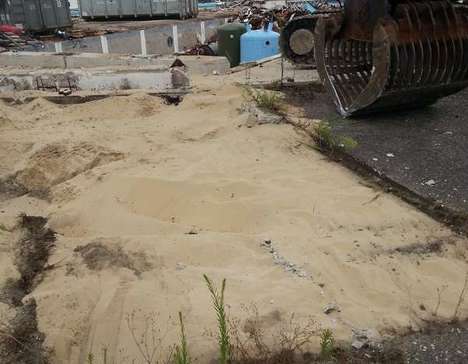 Démolition de la piscine Tournesol à Lesparre-Médoc