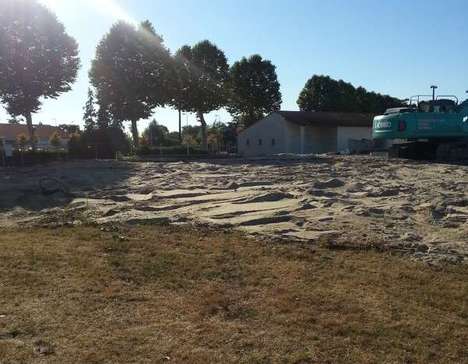 Démolition de la piscine Tournesol à Lesparre-Médoc