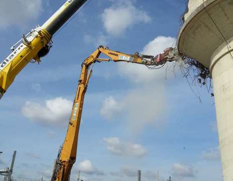 Démolition du pont du Guit - Bordeaux Belcier