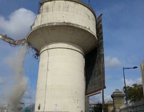 Démolition du pont du Guit - Bordeaux Belcier