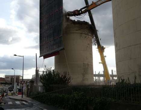 Démolition du pont du Guit - Bordeaux Belcier