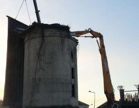 Démolition du pont du Guit - Bordeaux Belcier