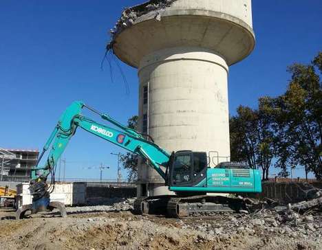 Démolition du pont du Guit - Bordeaux Belcier