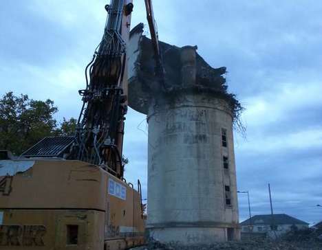 Démolition du pont du Guit - Bordeaux Belcier