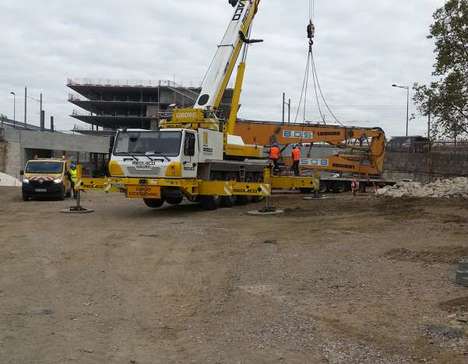 Démolition du pont du Guit - Bordeaux Belcier