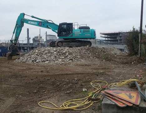 Démolition du pont du Guit - Bordeaux Belcier