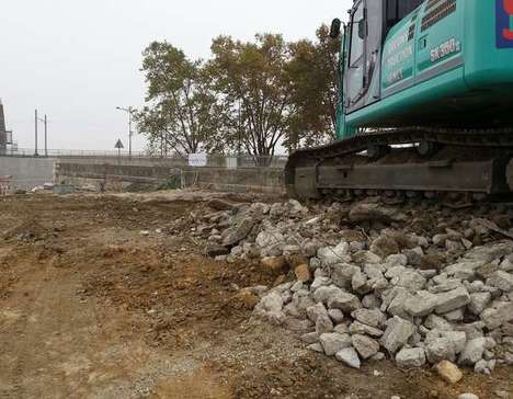 Démolition du pont du Guit - Bordeaux Belcier