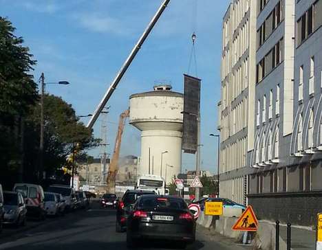 Démolition du pont du Guit - Bordeaux Belcier